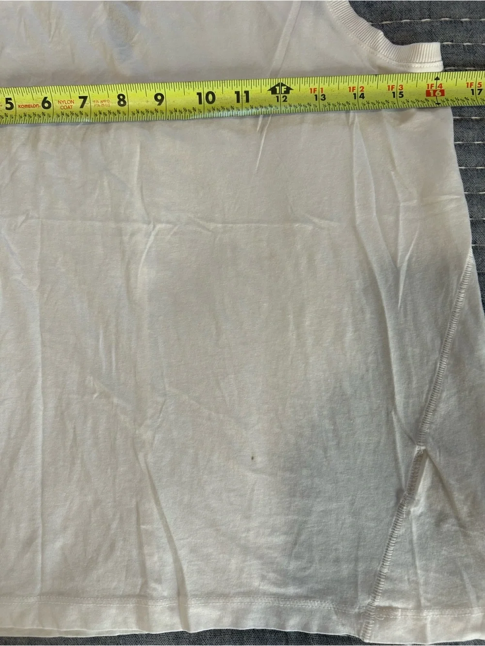 Anthropologie lightweight white